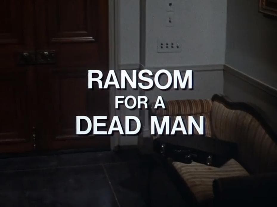 Ransom for a Dead Man
