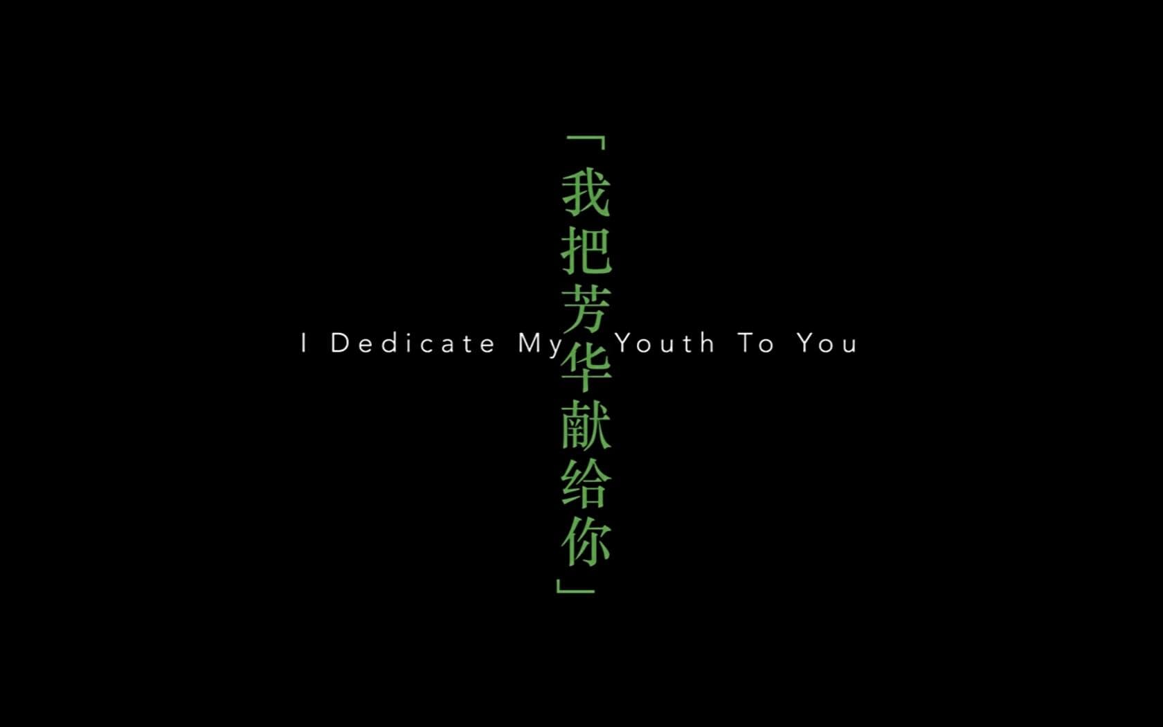 I Dedicate My Youth to You
