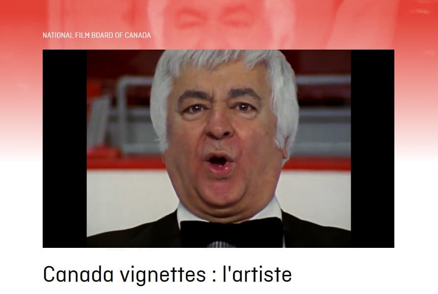 Canada Vignettes: The Performer