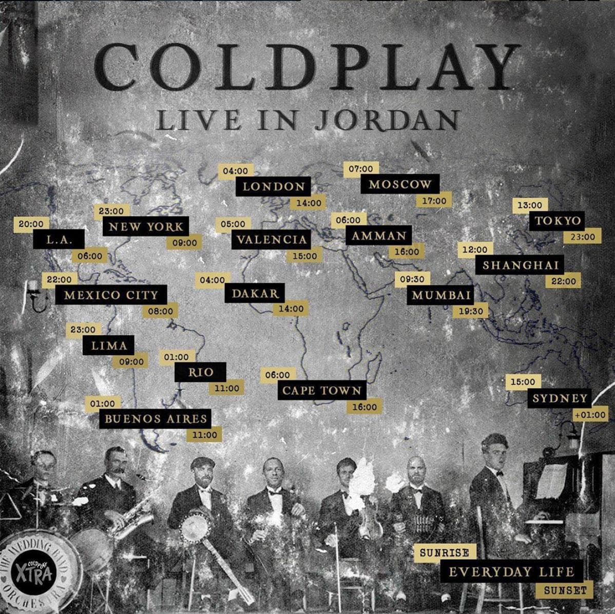 Coldplay: Everyday Life - Live in Jordan