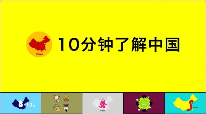十分钟了解中国