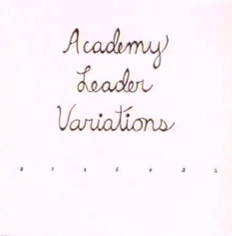 Academy Leader Variations