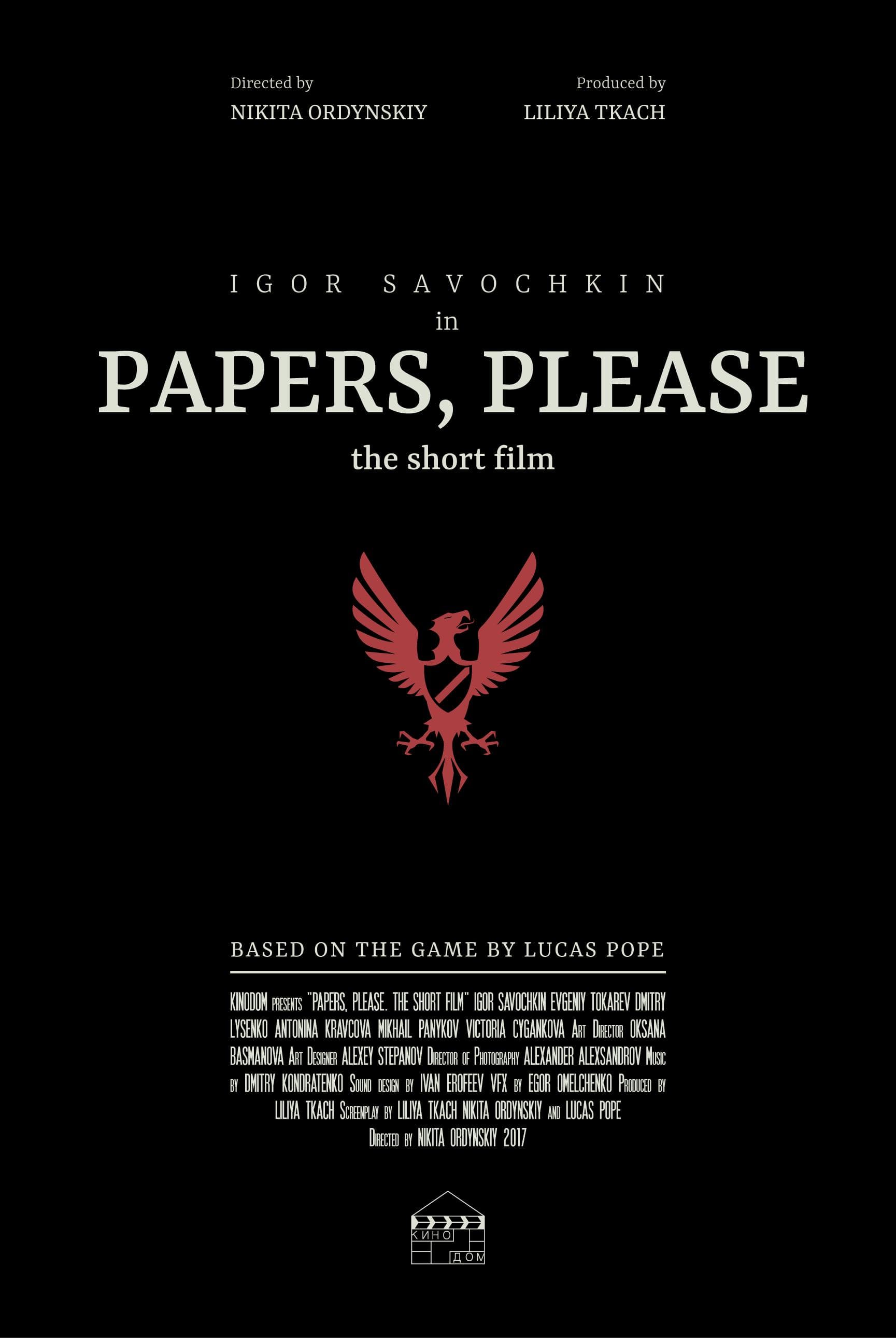 Papers, Please: The Short Film