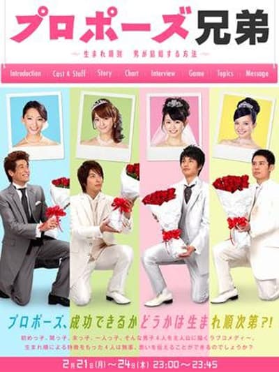 求婚兄弟～按出生顺序 男人结婚的方法～
