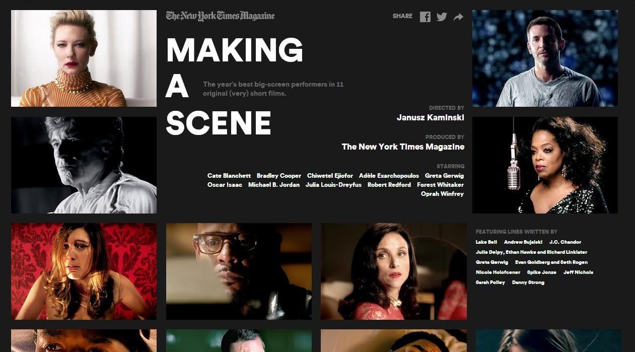 Making a Scene