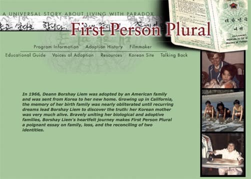 First Person Plural